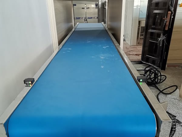 食堂皮帶傳送機應用